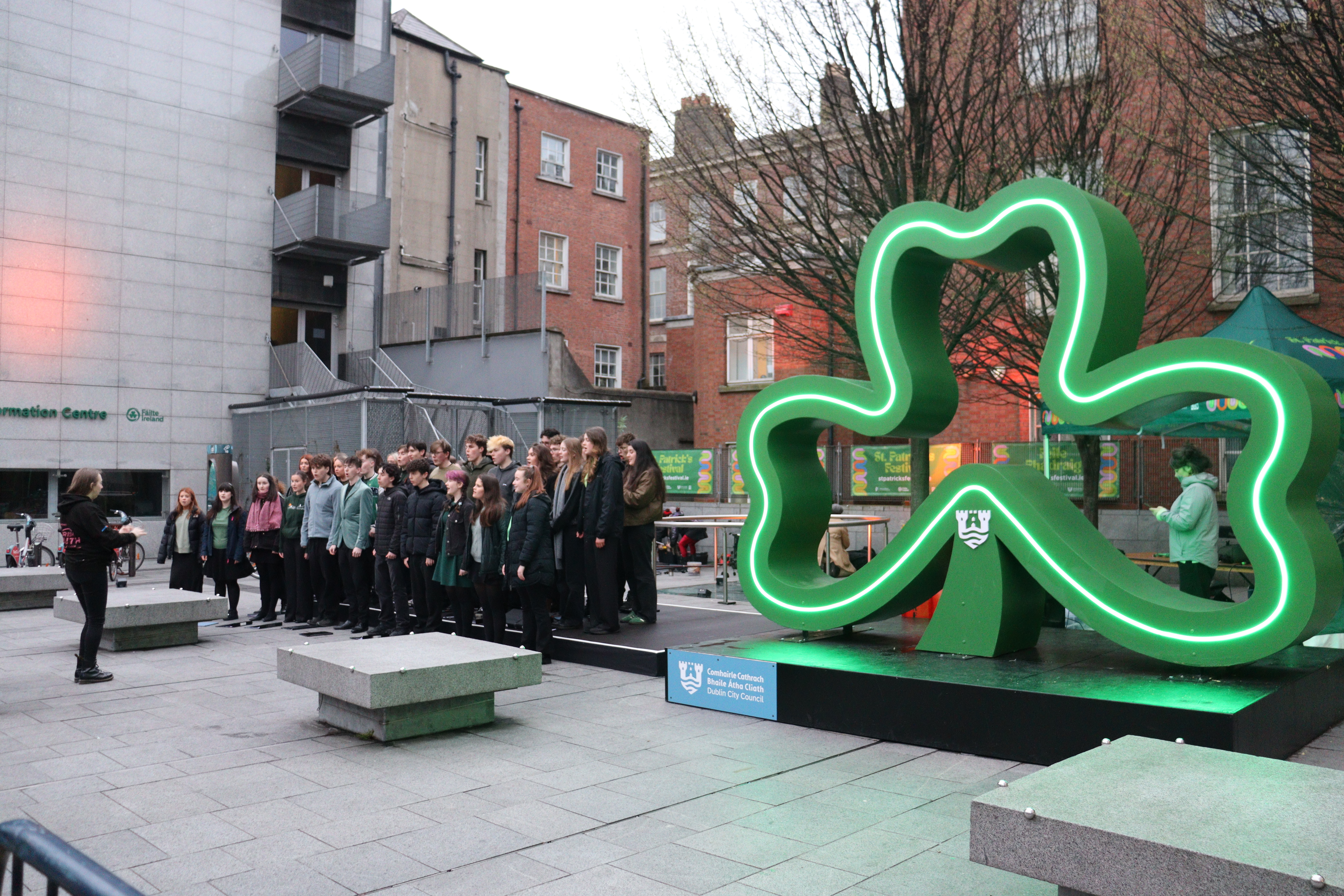 Singing for St. Patrick’s Day: A recap of the Irish Youth Choir’s festival performance.